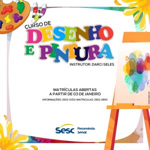 Desenho e Pintura para Crianças - Sesc Paraná